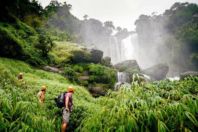 Bolaven Plateau Waterfall Trek in Pakse