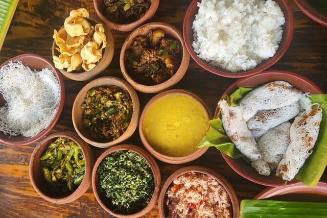 Organic Cooking Class sigiriya home Kitchen(Kumara & family)