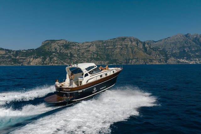 Private Capri Day Tour from Sorrento on a 38ft Motorboat