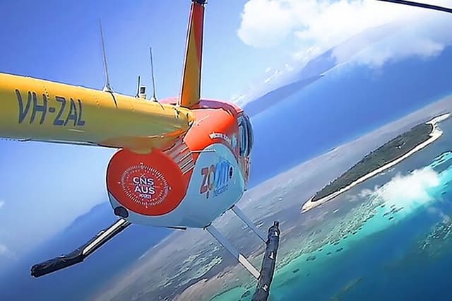 60 minute Reef Scenic flight