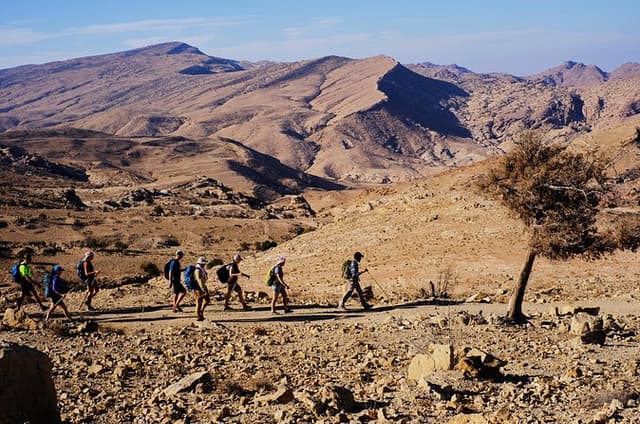Dana to Petra Hike Jordan Trail