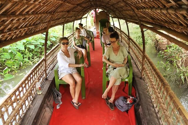 Full Day Backwater Village Punting Boat Cruise