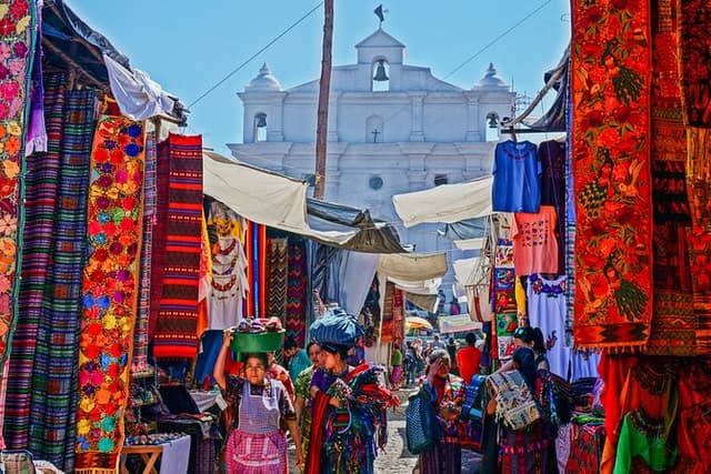 Chichicastenango color and traditions.