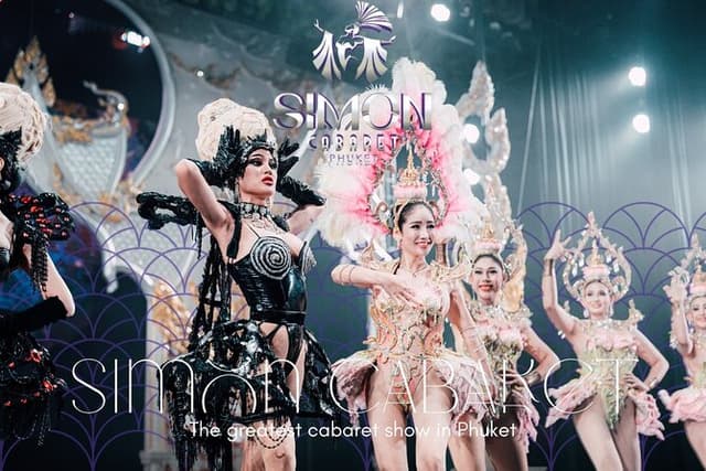 Phuket Simon Cabaret Show (VIP) with Roundtrip Transfer