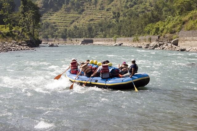 Full Day Trishuli River Rafting Private Tour from Kathmandu