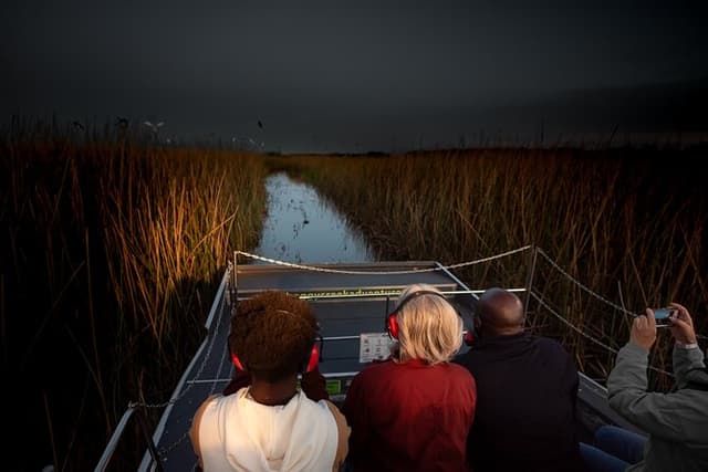 1-Hour Evening Airboat Ride