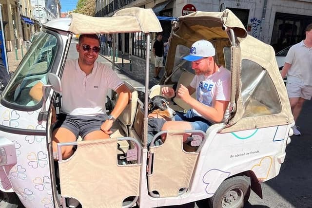 Experience Tuk-Tuk Lisbon Tour 1 - 3hours