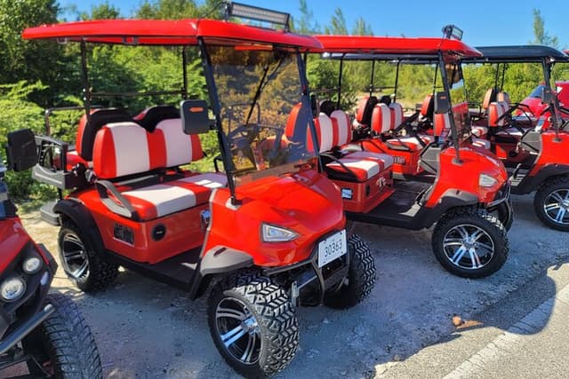 4Seater UTV Golf Cart in Grand Turk