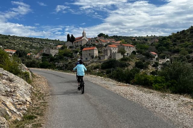 Lavender Fields & Villages: Private E-Bike Tour with Swim Stop