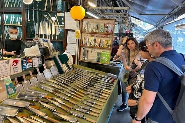 Kappabashi Knife & Kitchen Town Tour with Licensed Guide