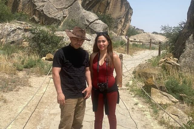 Gobustan, Mud Volcano, Burning Mountain and Fire Temple Tour