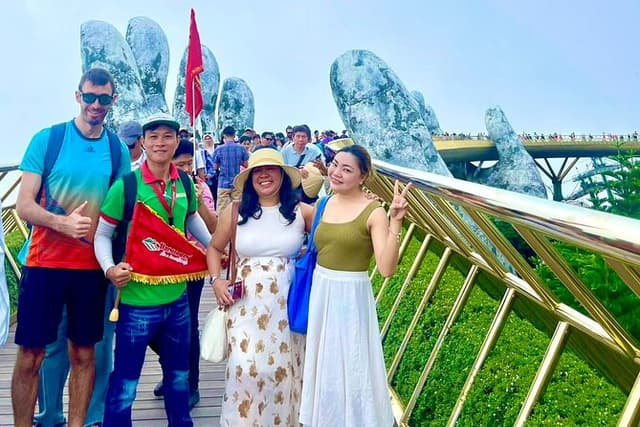 Full Day Golden Bridge and Ba Na Hills Small Group Tour