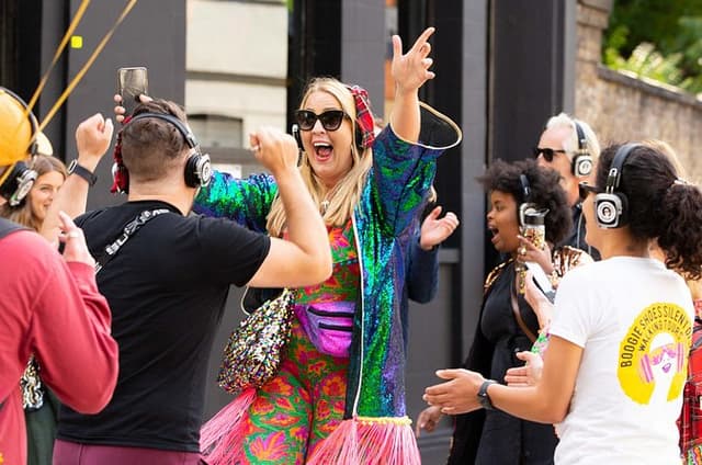 Boogie Shoes West End Musicals Silent Disco Walking Tours