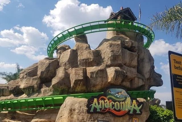 Gold reef city amusement park and mine tour