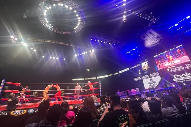 2 hours Lucha Libre Show (mexican wrestling) with transport