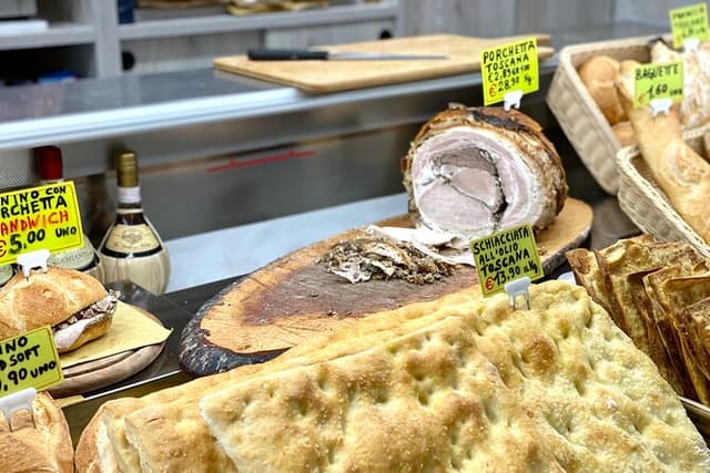 Florence Street Food Tour and sightseeing with Central Market