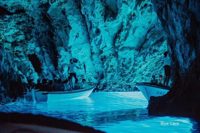 Blue cave, Mama Mia and Hvar, 5 Island Speedboat Tour from Trogir
