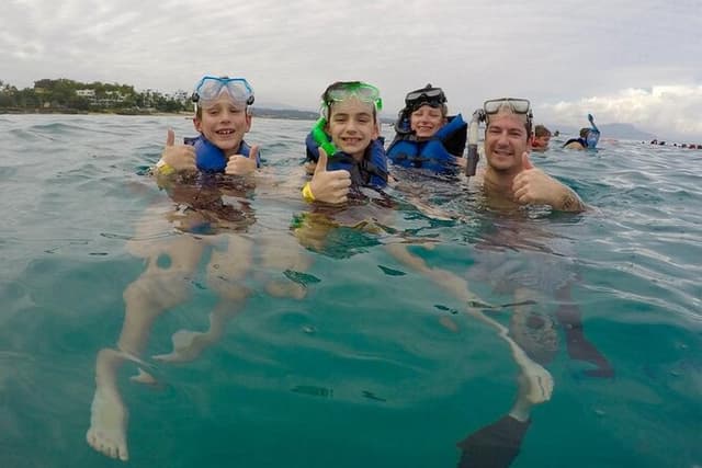 Private all-inclusive snorkeling at sosua beach.