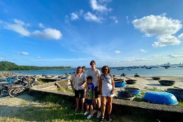 PRIAVATE DaNang CITY TOUR-FOOD TOUR-Sunset BOAT TRIP on Han river