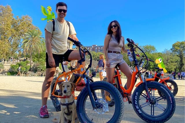 Barcelona bike tour with French guide 20-ТOP, bike/eBike