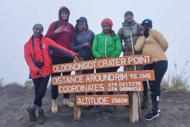 Guided Hiking at Mt Longonot