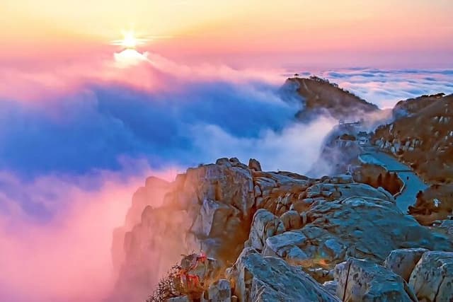 Private day tour to Mout Tai with lunch start from Taian Shandong