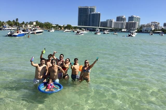 Private Sandbar Boat Party in Sarasota
