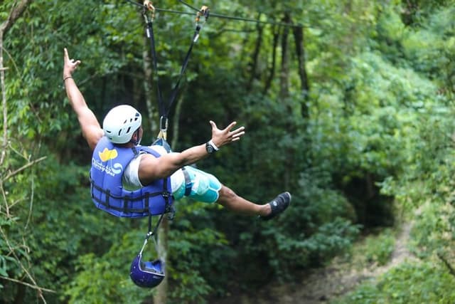 Damajagua Waterfalls & Zipline from Amber Cove & Taino bay