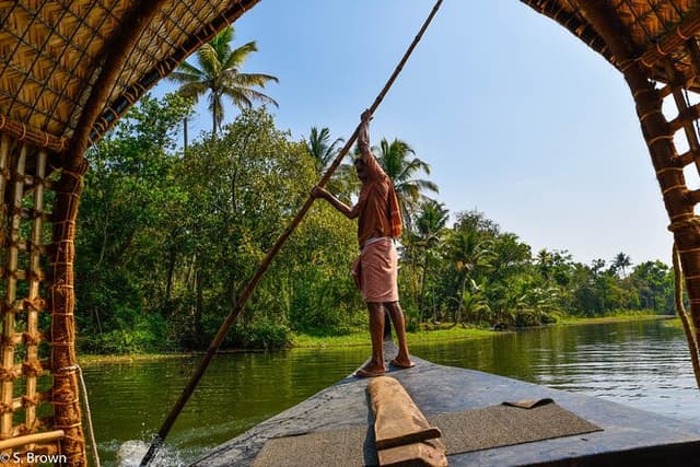 Half Day Village Houseboat Tour (from Cruise terminal in Kochi)