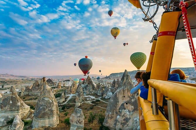Side to Cappadocia: Balloon Views & Ancient Wonders