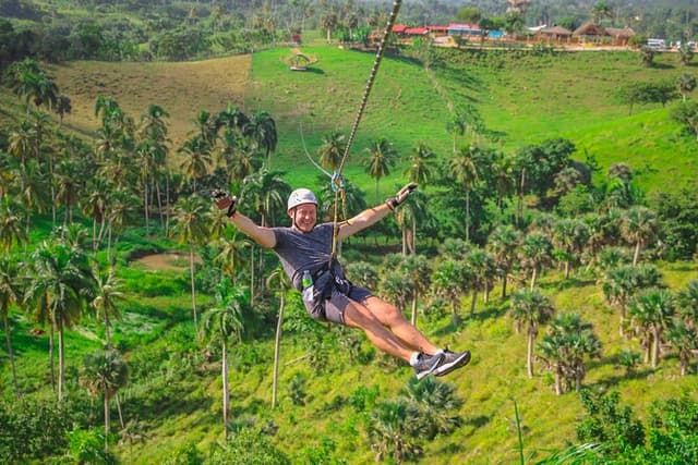 Punta Cana Zipline Adventure with Buggies and Horseback Riding