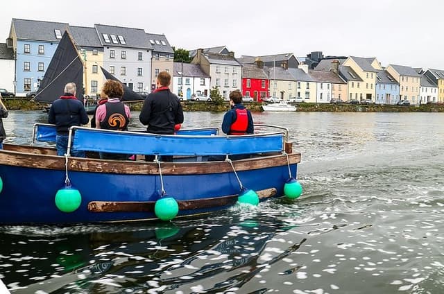 Boat cruise with local skipper on Galway Bay. Galway city. 1 hour