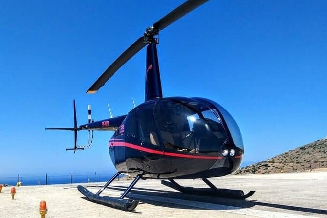 Luxury Private Helicopter Flights: Mykonos to Santorini
