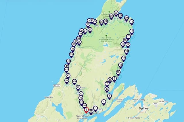 Cabot Trail: a Smartphone Audio Driving Tour