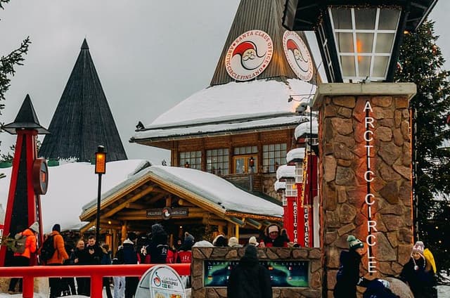 Visit Santa Claus Village: Shared Tour in Finland
