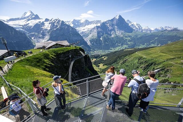 Grindelwald First Mountain Adventure Day Trip from Zurich