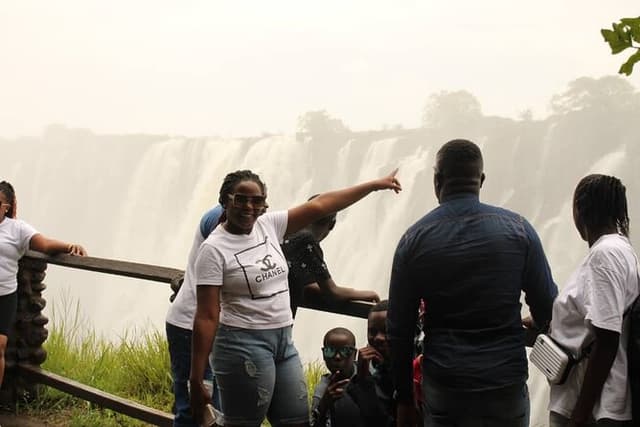 Guided Tour of the Victoria Falls on the Zambian side
