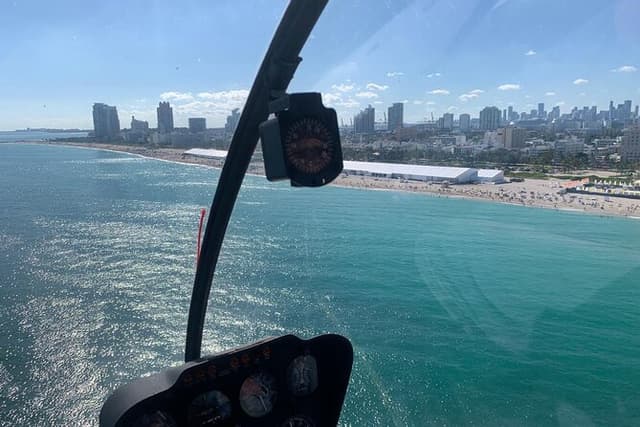 Haulover Beach Helicopter Tour in Miami