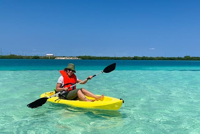 Clear kayak Grand Turk Island Kayak Tour of the mangroves