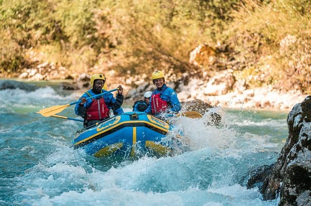 Soča River White Water Rafting in Bovec with Free Photos