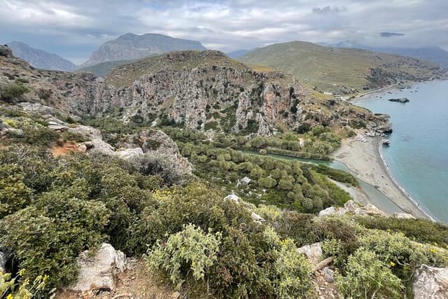 Private South Crete Full-Day Tour-Spili, Kourtaliotiko & Preveli