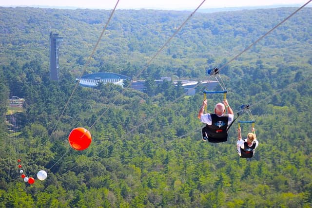 HighFlyer Zipline at Foxwoods