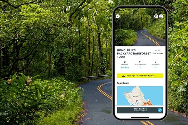Honolulu Rainforest Self-Guided Audio Tour