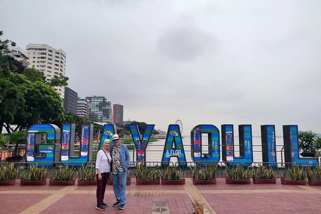 Walking through the City of Guayaquil