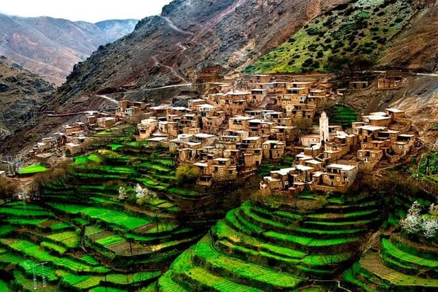 Marrakech: Atlas Mountains 4 Valleys, Waterfalls. and Camel ride