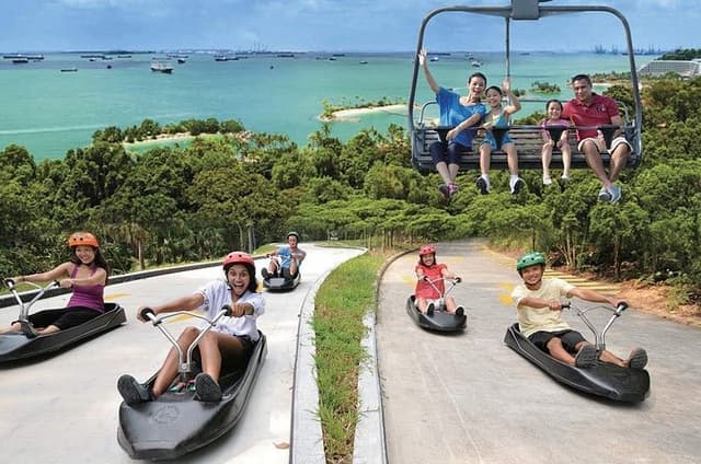 Skyline Luge and Sky Ride Ticket Sentosa Singapore