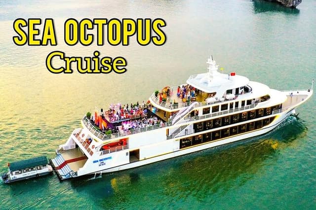 Sea Octopus Cruise | First 5 Star Vessel | 7h Explore Halong Bay