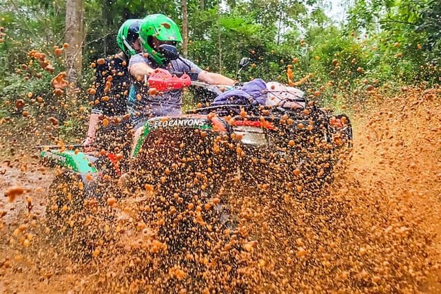 ATV Adventure through the Forest with Canyon Views