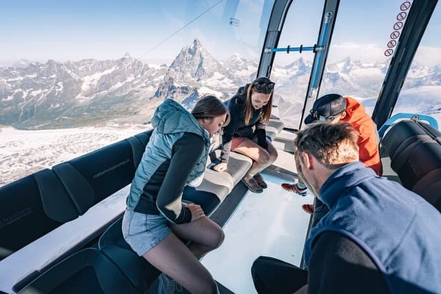 Day Trip to Zermatt, Matterhorn, Glacier Paradise from Montreux