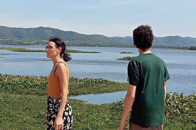 Kampot/Cambodia pepper farm . Cave. lake. Kep Crab market & more.